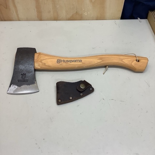 Husqvarna ハスクバーナ 斧 薪割り 全長約37.5cm